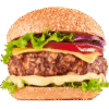 burger white pie